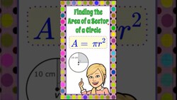 Find the Area of a Sector of a Circle | G-C.B.5 Instructional Video