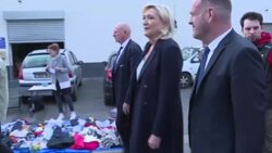 CLEAN : French Parliamentary Elections: Le Pen launches her campaign by attacking Melenchon "the fool" News Clip