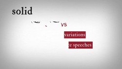 Hamlet 1.2 Solid vs Sullied Instructional Video