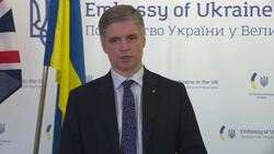 Vadym Prystaiko press conference following the invasion of Ukraine News Clip