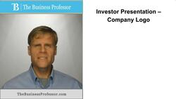 Investor Presentation - Company Logo Instructional Video