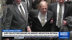 Jury selection underway for retrial of former movie producer Harvey Weinstein News Clip
