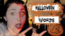 HALLOWEEN VOCABULARY | Learn English Words Instructional Video