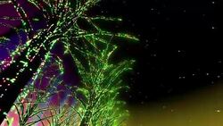 Neon Tree illumination Stock Footage