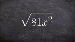 Learning how to use prime factorization to simplify a radical expression Instructional Video