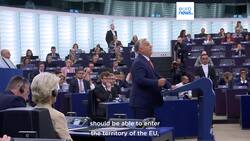 Viktor Orbán and Ursula von der Leyen clash in fiery debate at European Parliament Instructional Video