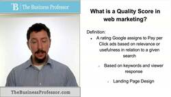 Quality Score, Web Marketing Instructional Video