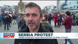 Hundreds of protesters in Serbia call for an end to lithium mine plan News Clip