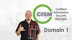 CISM Certification Domain 1: Information Security Governance Video Boot Camp 2019 - Introduction to this course! Instructional Video