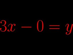 Algebra 2 - Learn how to determine if an equation is an example of direct variation or not 3x‐0=y Instructional Video