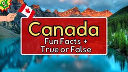 Canada Fun Facts | Animals, Places, Food, Population | ESL Teachers and Students Instructional Video