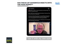 Fact check: Are Europeans being forced to eat dangerous insects? News Clip
