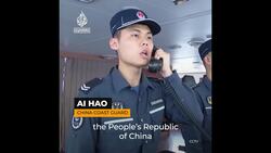 Fleet of Philippine activists challenge Chinese Coast Guard in South China Sea News Clip