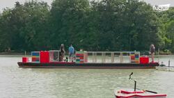 A Day In Life of Sailors Piloting Tiny Container Ship Instructional Video