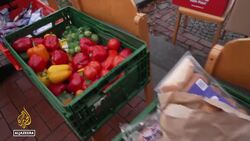 Food banks in Germany struggling to feed growing numbers of people in need News Clip
