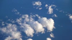 Flight above the clouds in 4k Stock Footage