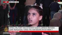 Israeli strikes returned with rocket fire in Khan Younis as Palestinians struggle to cope News Clip