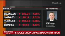 Stock Selloff Healthy for Markets, BTIG's Emanuel Says News Clip