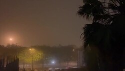 CLEAN : Dust storm hits the Iraq's capital Baghdad News Clip