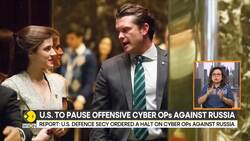 US defense chief pauses cyber operations against Russia: Reports News Clip