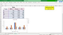 Adding and Modifying Data on Excel Chart Tutorial Instructional Video