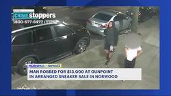 Man robbed of 13K after meeting sneaker seller in Norwood News Clip