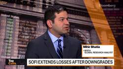 Top Calls: SoFi Extends Losses After Downgrades News Clip