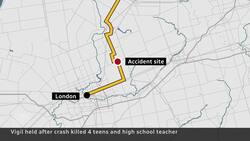 Ontario town mourns 4 teens, teacher killed in multi-vehicle crash News Clip