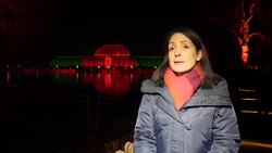 Magical Christmas light show at the Royal Botanic Gardens Kew News Clip