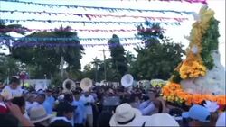 CLEAN : Nicaragua: Catholics celebrate the opening of Santo Domingo festival News Clip