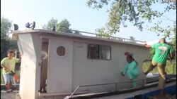 CLEAN : Indonesian uses puppets to teach threat to world's rarest rhinos News Clip