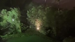 CLEAN : Hurricane Delta roars ashore in Lake Charles, Louisiana News Clip