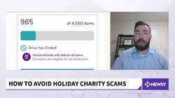 Holiday Donations: How To Avoid Charity Scams News Clip