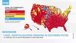 Cases, Hospitalizations Growing In Southern States News Clip