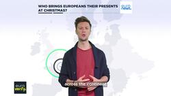 Who brings Europeans their Christmas presents? Instructional Video