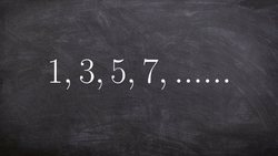 When given the first four terms of a sequence find the formula Instructional Video