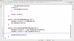 Master Hibernate and JPA with Spring Boot in 100 Steps - Step 24 - OneToOne Mapping - Insert Student with Passport Instructional Video