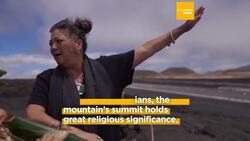 Hawaii's highest peak is caught in a spiritual tug of war between astronomers and Native Hawaiians News Clip