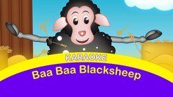 BAA BAA BLACK SHEEP | Karaoke For Kids | Nursery Rhymes TV | Sing Along English Songs For Kids Instructional Video