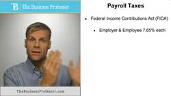 Payroll taxes Instructional Video