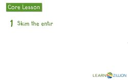 Locating Evidence in a Text by Skimming Instructional Video