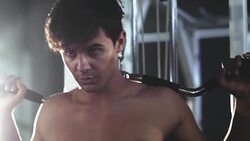 Man Working Out Stock Footage