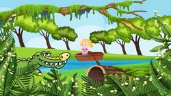 Row Row Row Your Boat - Classic Nursery Rhyme Song for Kids Instructional Video