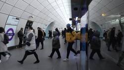 Stock footage of Bond Street underground station in London News Clip