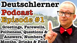 100 Essential Words and Phrases for Beginners: Deutschlerner Podcast Episode #1 Instructional Video