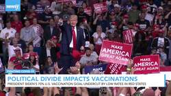 U.S. Vaccination Rate Slows As Officials Warn Of New Virus Variant News Clip