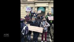 Climate activists voice frustration outside Glasgow conference News Clip