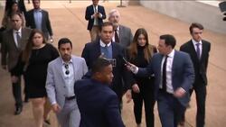 Disgraced former Rep. George Santos makes farewell post before reporting to prison News Clip