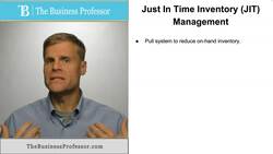 Just in Time Inventory Management Instructional Video