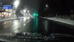 Thunderbolt 12: Checking out the road conditions in Huntington News Clip